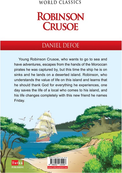Robinson Crusoe - Ingilizce