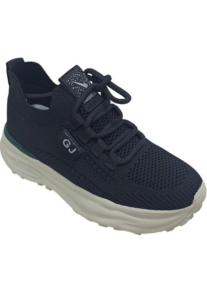 Siyah Triko Kadın Sneaker Spor Ayakkabı