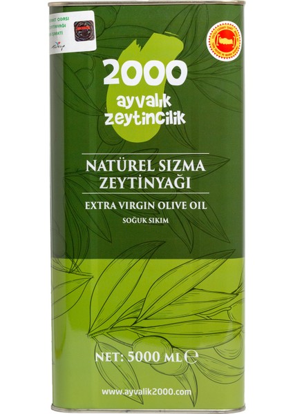 Natürel Sızma Zeytinyağı 5 lt