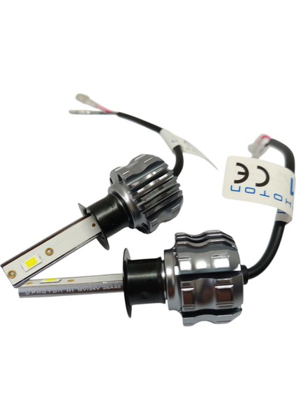 Photon Zero Plus Seri Mini Slim H1 LED Xenon Far Ampulü Buz Beyaz 12-24V fiyatları