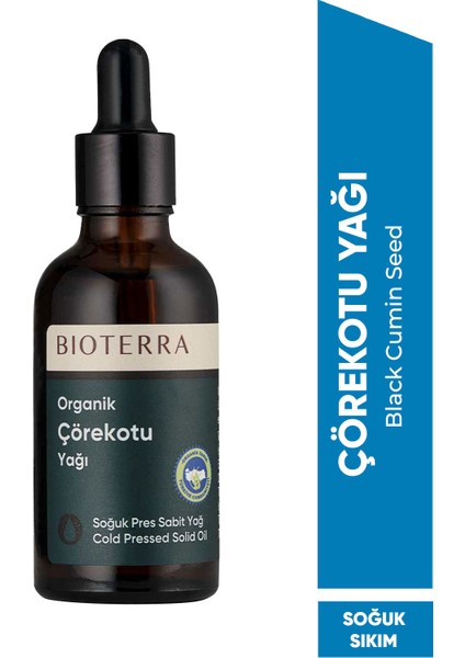 Organik Çörekotu Yağı 50 ml