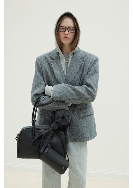 Füme Maskülen Kaşe Blazer Ceket fırsatları