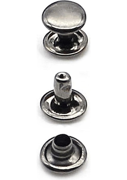 9 mm 33,5 No Platin Renkli Perçin Rivet 30 Adet