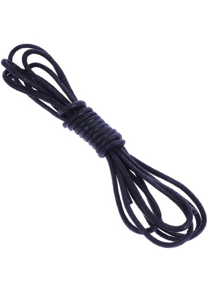 40 cm Lacivert Mumlu Klasik Ayakkabı Bağcığı