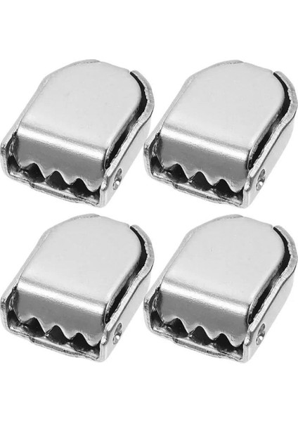 Akıllı Kilitli Ayarlanabilir Lacivert 6 mm Lastik Pratik Bağcık 1 Çift