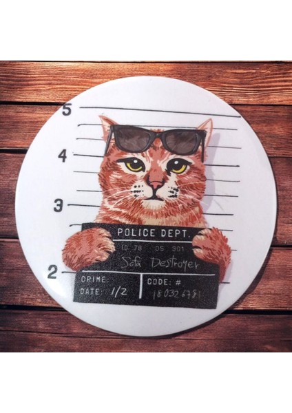 Guilty Cat Açacak Magnet