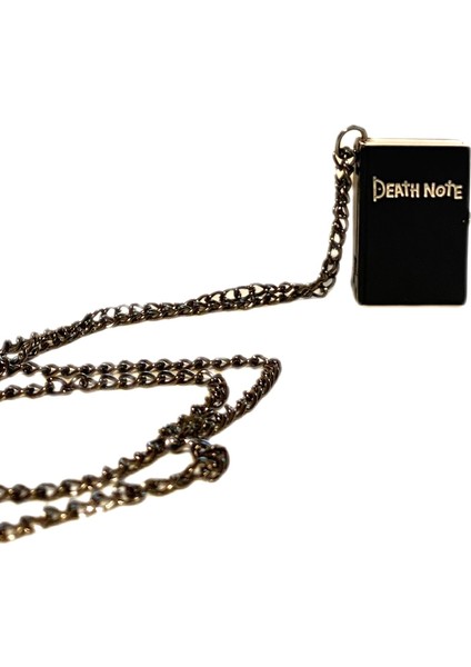 Death Note Anime Kitap Figürlü Köstekli Zincirli Quartz Cep Saati