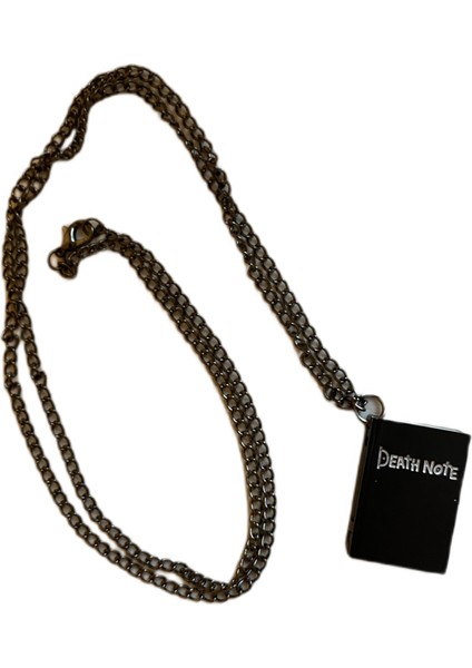 Death Note Anime Kitap Figürlü Köstekli Zincirli Quartz Cep Saati modelleri