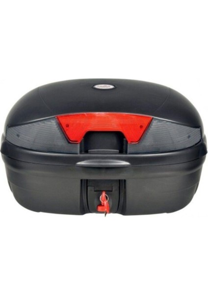 Motor Arka Çanta Bagaj 46 Lt Siyah Baglantı Aparatları