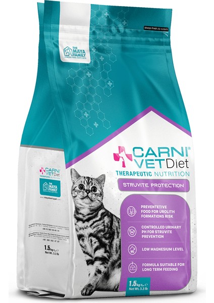 Diet Struvıte Protectıon Kedi Yetişkin Kuru Maması 5 kg