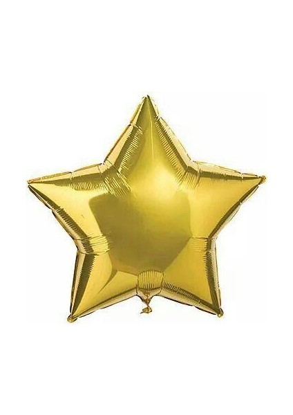 Gold Yıldız Gece Mavisi Beyaz Şeffaf Konfetili Balon Seti