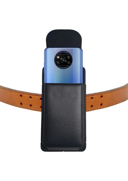 Poco X3 Pro Kılıfı - Bel Kemer Kılıfı Kapaklı Mıknatıslı