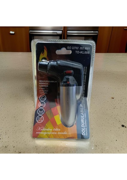 Doldurulabilir Pürmüz Çakmak 1300 Torch Pürmüz Güvenlik Kilitli Kapaklı Pürmüz Çakmak Alev Tabancası fiyatları