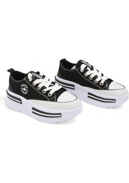 Prens 120 Kadın Sneaker Ayakkabı Siyah