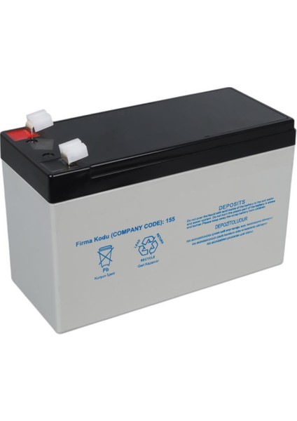 YH-129.0 12 Volt - 9 Amper Akü (150X65X90 Mm) modelleri