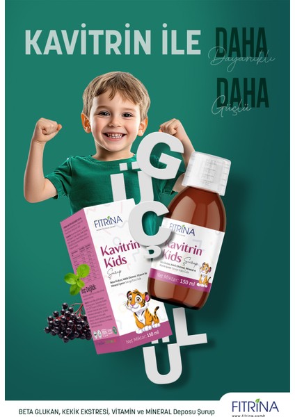 Kavıtrın Kids Şurup 150 ml fırsatları