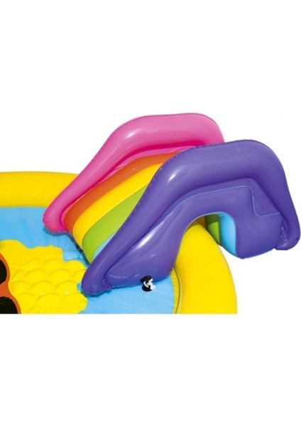 Ada Kaydıraklı Şişme Çocuk Havuzu 237X231 cm 53071 fiyatları