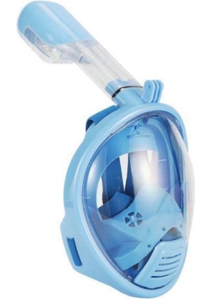 Full Face Şnorkel Tam Yüz Dalış Maskesi Maske Set Xs Bermuda - 7260 Xs