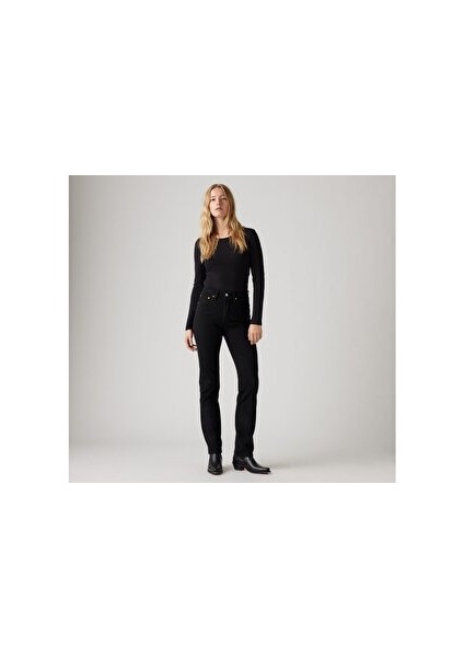 Levi’s 501 Kadın Orijinal Modern Classic Siyah Kot Pantolon - 12501-0548