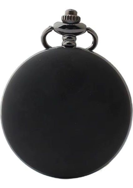 Dc Batman Piano Black Parlak Siyah Köstekli Zincirli Quartz Cep Saati fırsatları