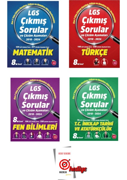 Lgs Matematik Türkçe Fen Bilimleri Inkılap Tarihi ve Atatürçülük Çıkmış Sorular ve Çözümleri Lgs Hazırlık