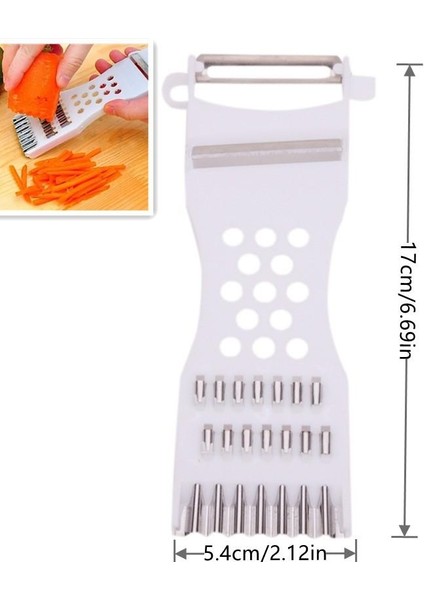 Rende Soyacak 5 Fonksiyonlu Sebze Meyve Soyucu Patates Havuç Salatalık Zencefil Doğrayıcı modelleri