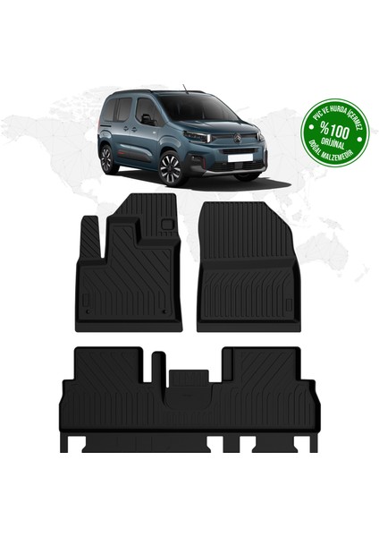 Citroen Berlingo 4d Havuzlu Paspas 2024 Model ve Sonrası