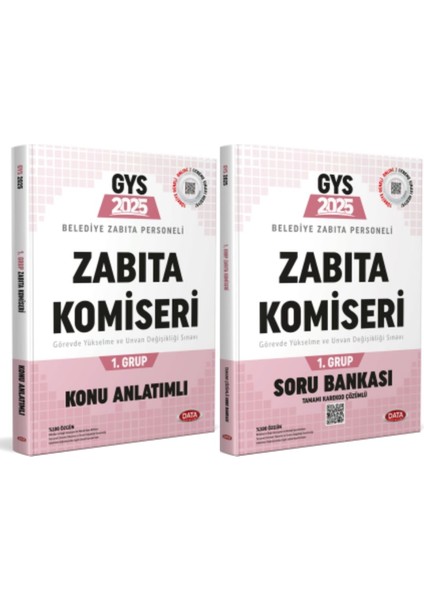 Data Gys Belediye Zabıta Personeli Zabıta Komiseri 1. Grup Konu ve Soru Seti