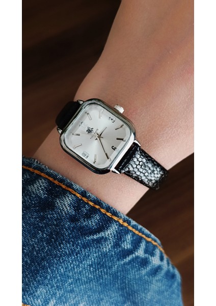 Polo White Vintage Model Kadın Kol Saati 02