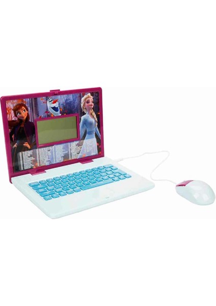 Eğitici Dizüstü LCD Ekran Disney Frozen Ingilizce Türkçe Laptop