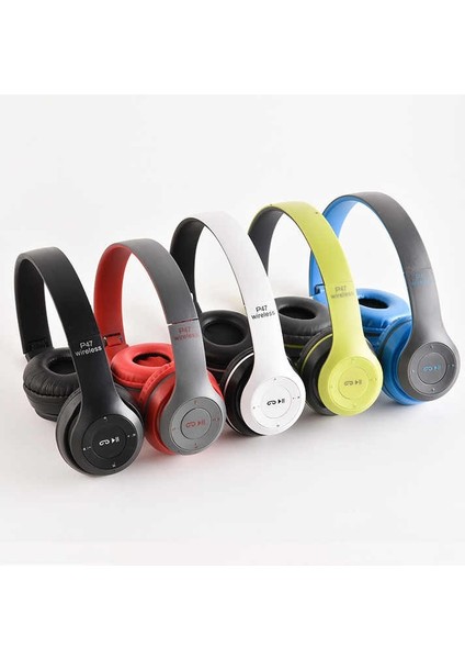 P47 Extra Bass Wireless Bluetooth Kulaklık 5.0+Edr Fm Radyo