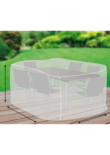 Kalın Bahçe Mobilya Brandası Masa Sandalye Koruma Örtüsü Premium fırsatları