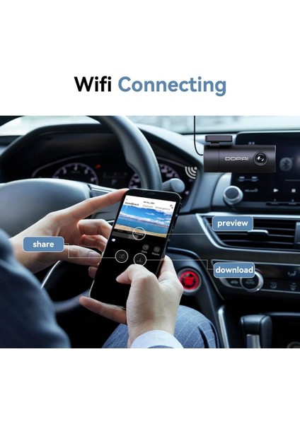 Mini Pro 1296P Araç Kamerası, Gece Görüş, G-Sensör, 24 Saat Park Izleme modelleri