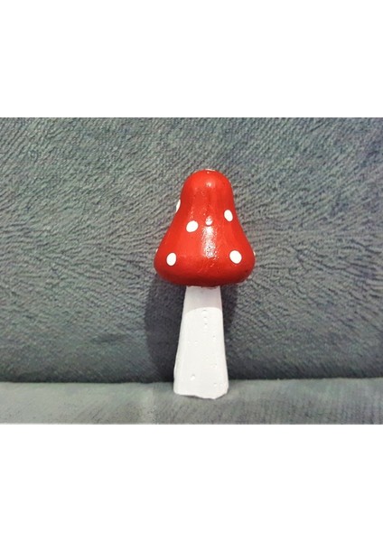 Üç Boyutlu Ince Uzun Mantar 7cm Silikon Kalıp K-686