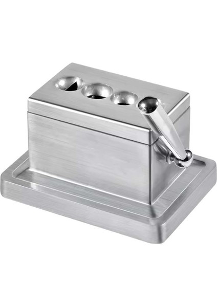 Metal Masa Puro Kesici Giyotin 4lü Krom