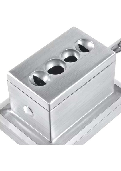Metal Masa Puro Kesici Giyotin 4lü Krom fırsatları