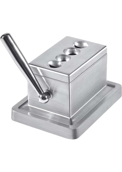 Metal Masa Puro Kesici Giyotin 4lü Krom indirimleri