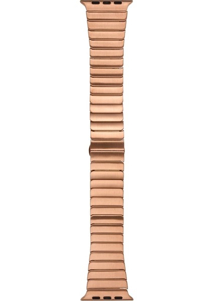 ​​​watch 7 41MM Kordon Uyumlu Krd-79 Metal Strap Kayış Zore - Gold