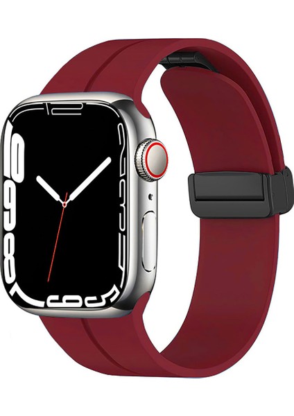 Watch 7 45MM Uyumlu Krd-84 Uyumlu Kordon Zore - Derin Mor