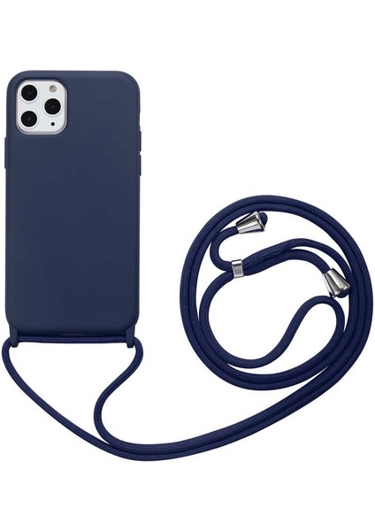 Apple iPhone 11 Pro Max Kılıf Ropi Kapak-Lacivert