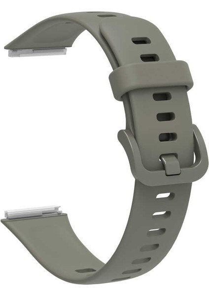 Huawei Band 7 Krd-71 Uyumlu Kordon Zore - Gri