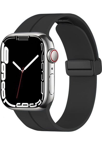 Watch 42MM Uyumlu Krd-84 Uyumlu Kordon Zore - Siyah