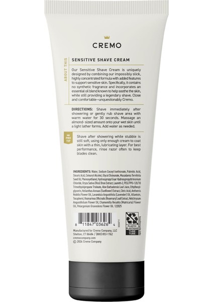 Sensitive Tıraş Kremi 177 ml