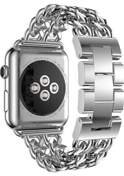 ​​​watch 38MM Cowboy Metal Kordon Zore - Gümüş