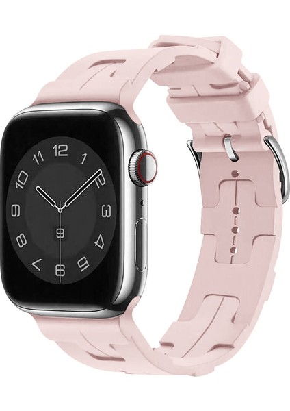 Watch 7 41MM Krd-92 Uyumlu Kordon Zore - Pembe Açık