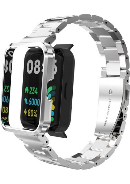 Xiaomi Redmi Watch 2 Lite Uyumlu Krd-60 Metal Kordon Zore - Colorful