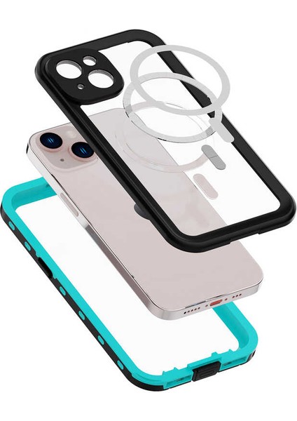 Emporium Apple iPhone 14 Plus Kılıf 1-1 Su Geçirmez Kılıf-Siyah fiyatları