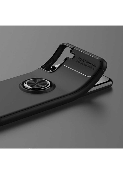 Galaxy S21 Plus Kılıf Zore Ravel Silikon Kapak-Siyah-Mavi indirimleri