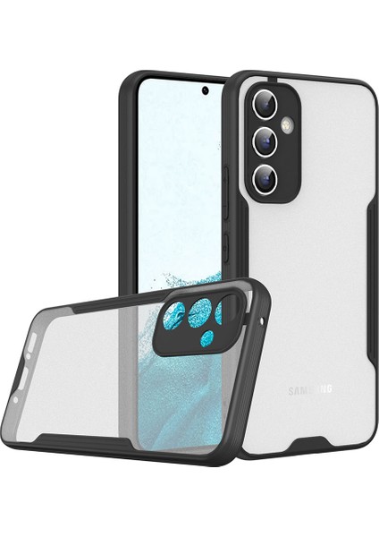 Galaxy A34 Kılıf Parfe Kapak-Siyah