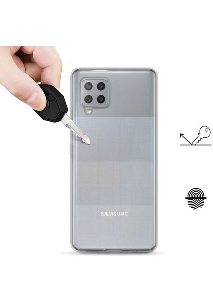 Galaxy M22 Kılıf Süper Silikon Kapak-Renksiz fiyatları